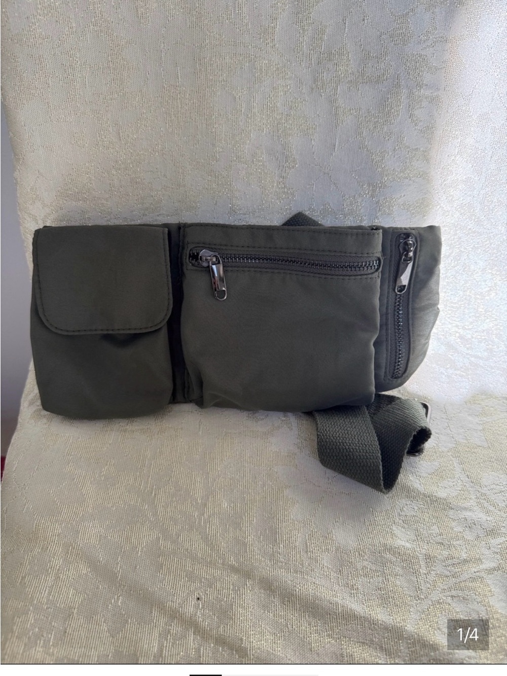 Wild Fable Unisex Olive Green Utility Belt Bag